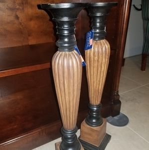 A pair of Candle Stands